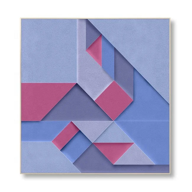 Texture3D Decorative Painting Living Room Decor Framed 3D Wall Art Hand Oil Painting