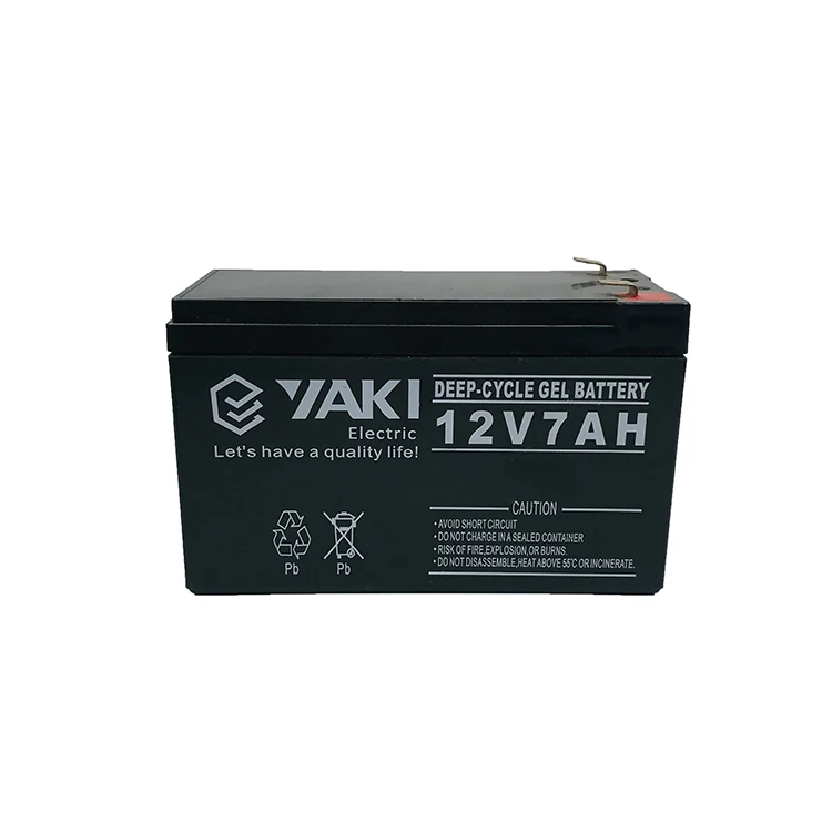 Yaki Солнечный гель герметичная батарея с циклом краски свинцово-кислотные аккумуляторы для