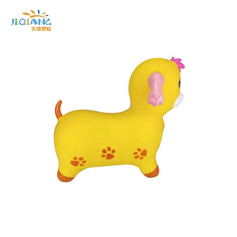 Распродажа, красочная пластиковая прыгающая игрушка-животное для собак