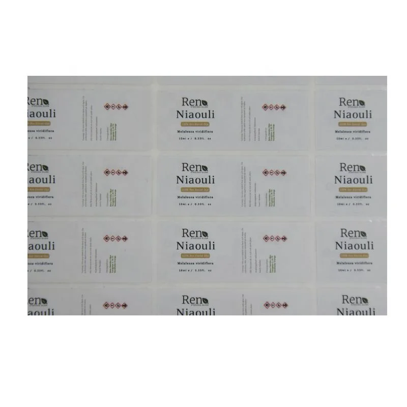 pharmacy sticker printing small dose bottle label custom waterproof glossy product sticker