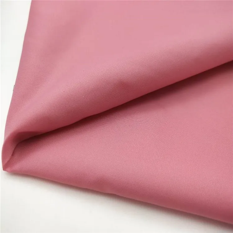 
100% Nylon 210T 190T nylon taffeta 70D*70D 60GSM PU coating bags fabric 