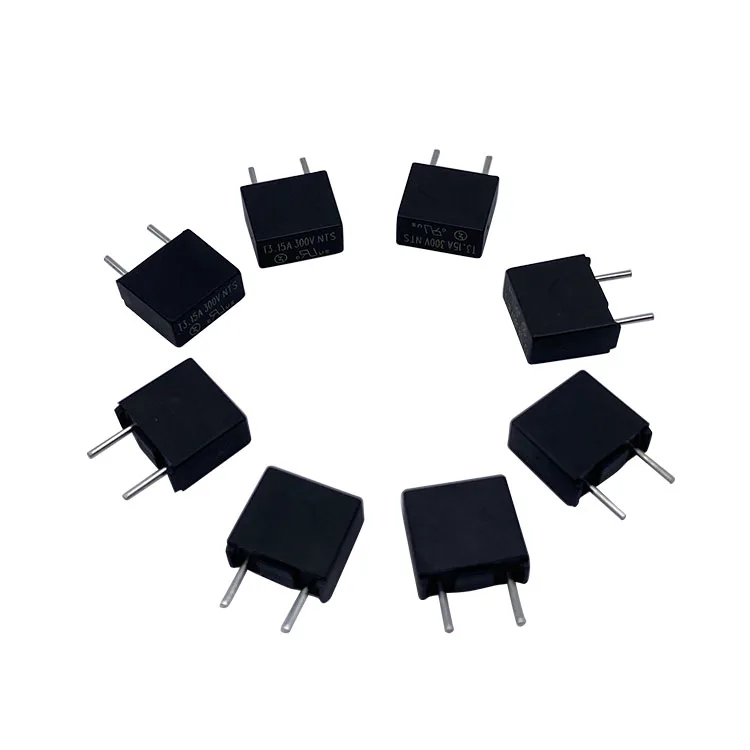300V Square Fuse NTS Series Time Lag Slow Blow 8x4x7mm Radial Lead Micro Fuse 100mA 300V Dip Square Fuse 300VDC Using DC Power