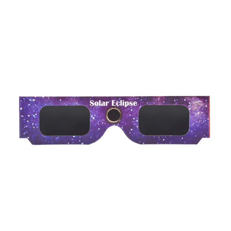 DOISYER IOS Certified Solar Eclipse Glasses Customized Solar Eclipse Viewing Plastic Glasses Solar Eclipse Glasses Wholesale