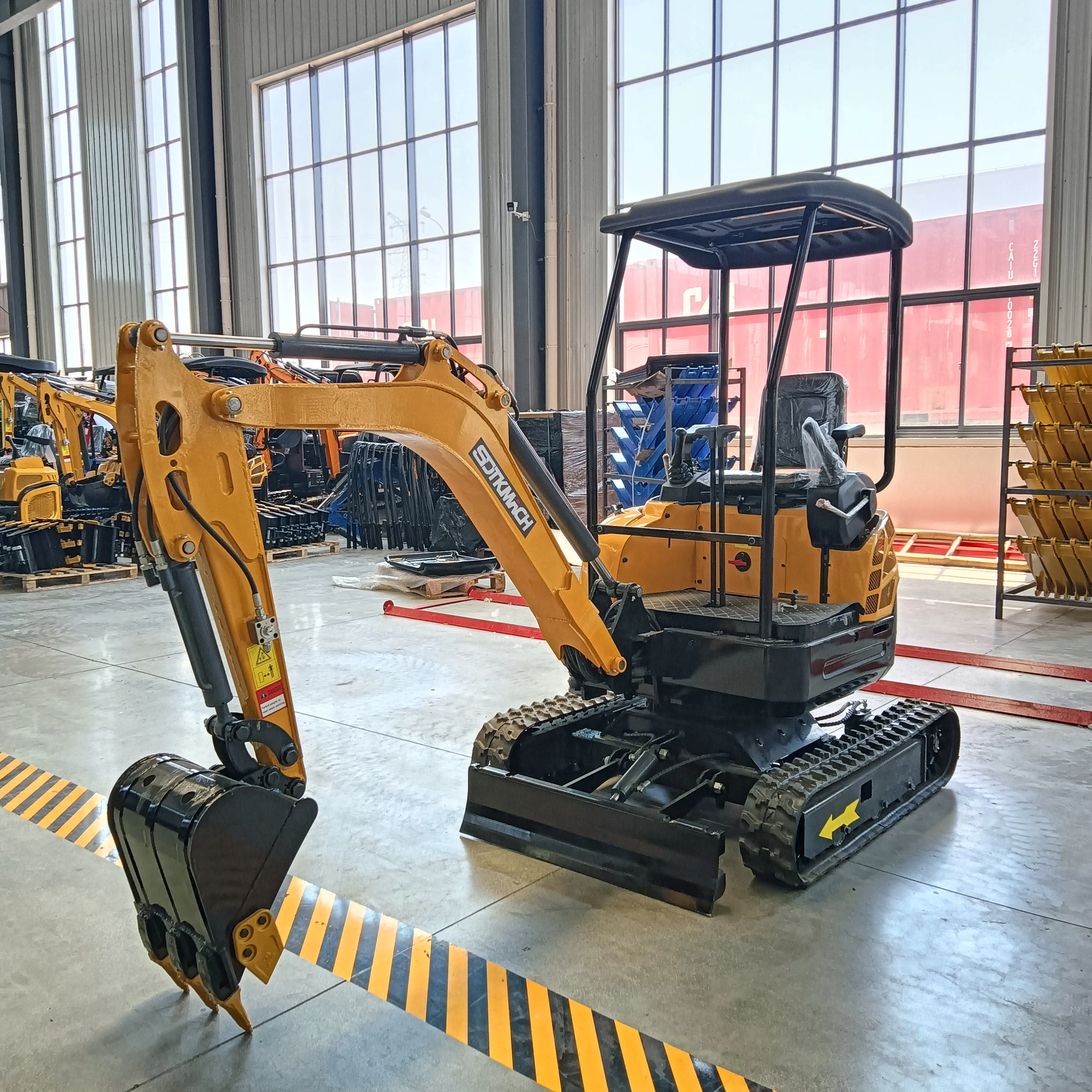 SDTKMACH kubota engine  TK15 TK18 TK20 mini carwler excavator 1.8 ton