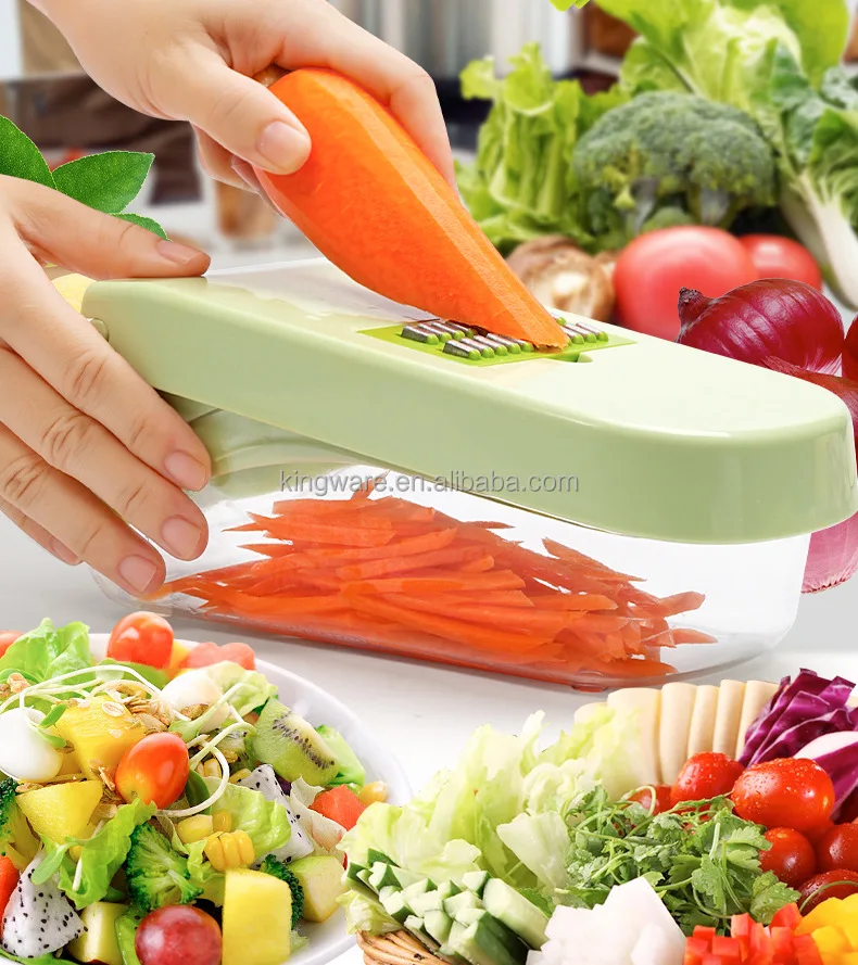 2025 новый нож для еды кухонные гаджеты овощерезка с контейнером умные аксессуары