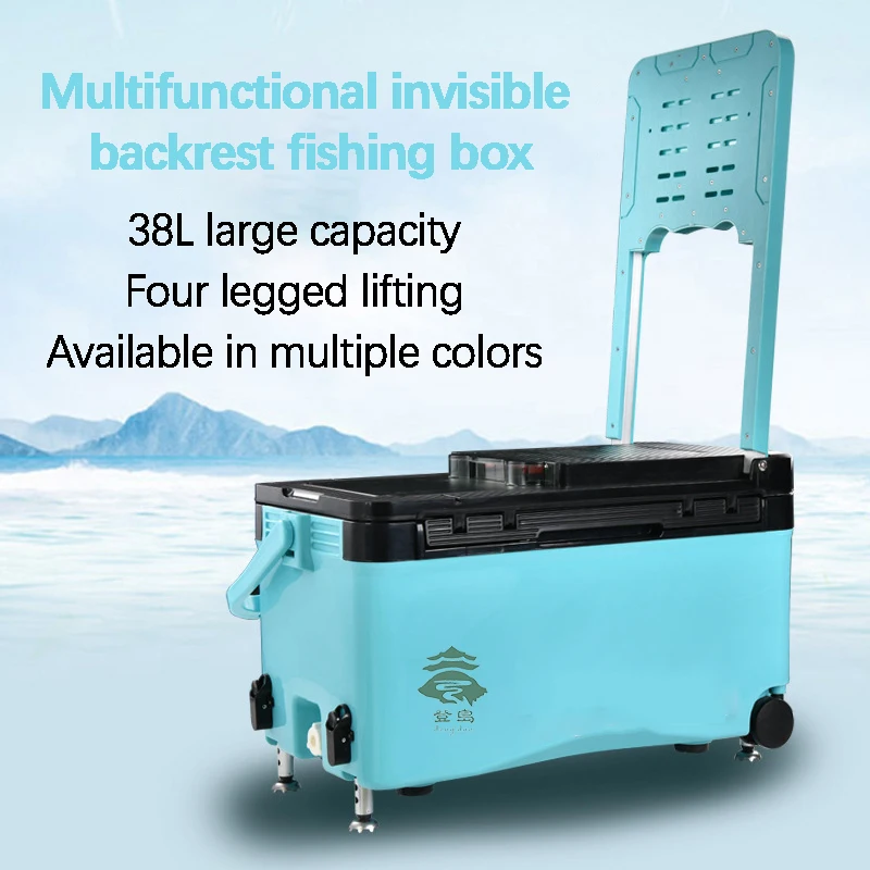 HOT 30L PP+PU Camping Outdoor Refrigerators Portable Ice Insulated Cooler Box Livable Seatable Sea Fishing Box