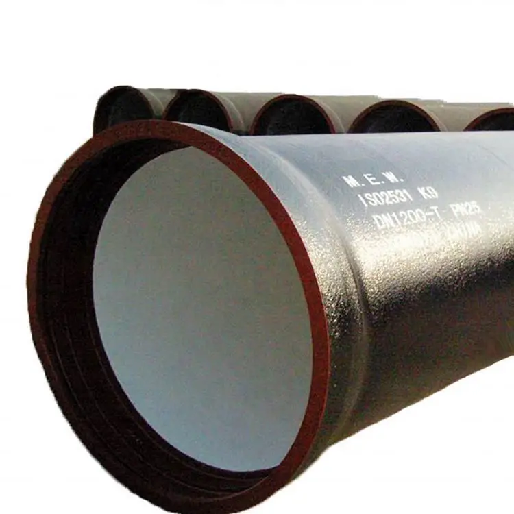 ISO2531 En545 En598 Dci K9, C40, C30, C25 Ductile Iron Pipe