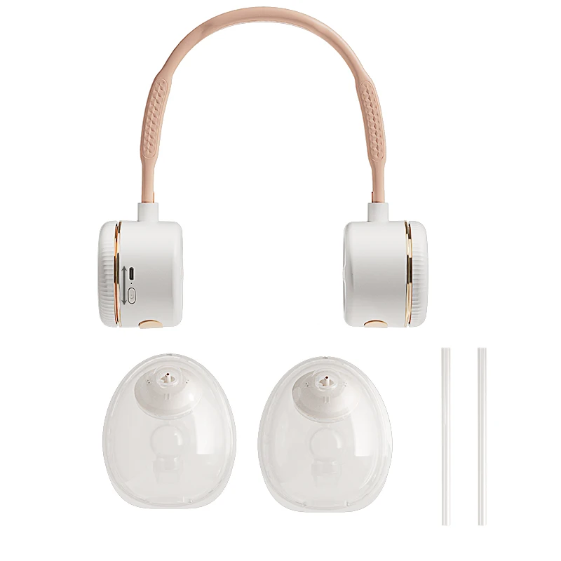 Medical Wireless Breast Pump with Frequency Conversion Chip Hands-Free Soft Milk Made of Silicon PP Wearable Electric Pump