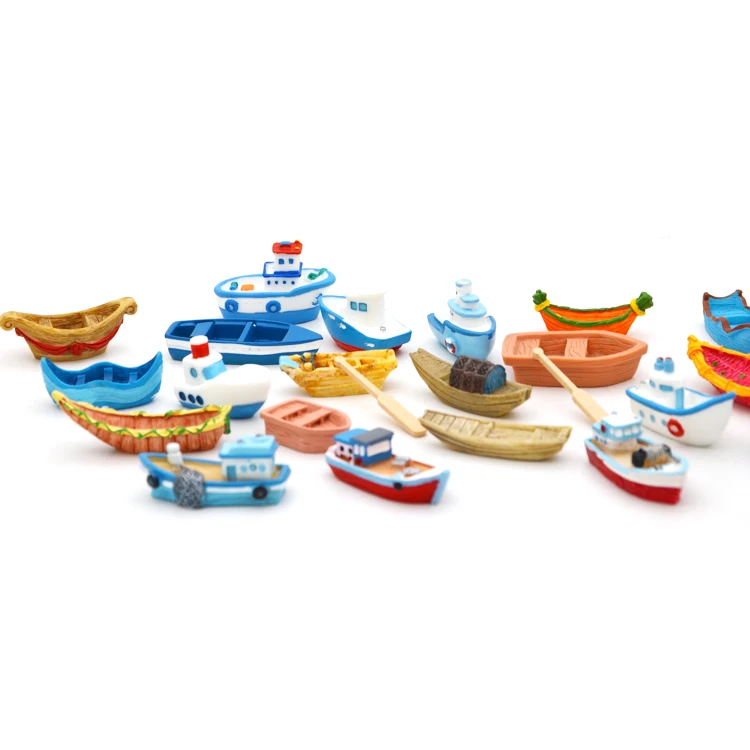 children toys for architecture model boat jet ship sails sailboat miniature boats