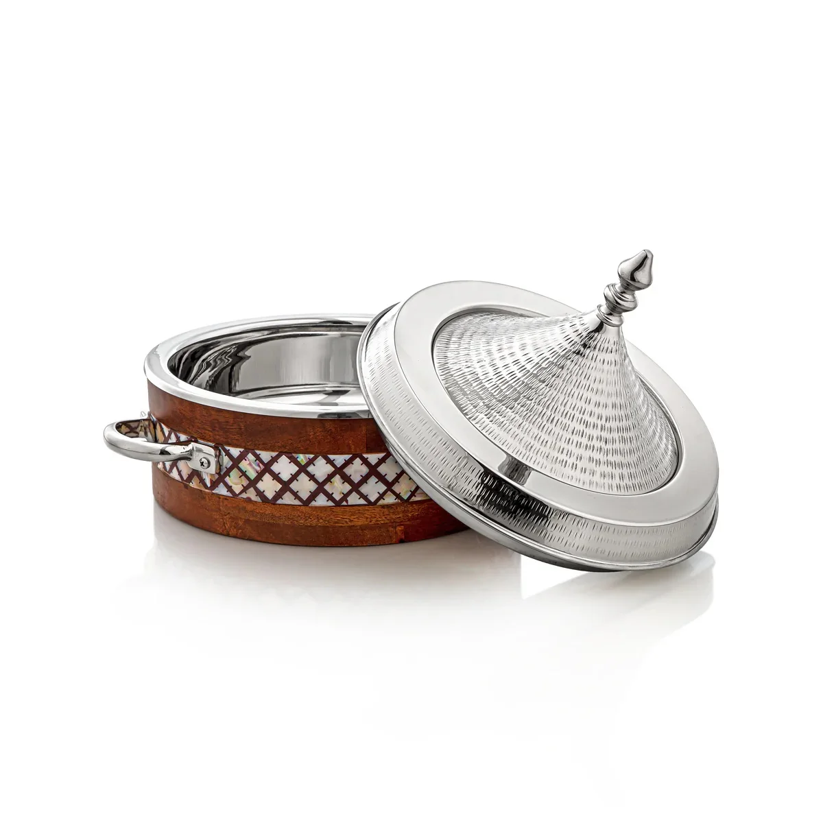 Stainless Steel Casseroles Server Hotpot Handmade Decorative Food Serving Hot Pots For Hotel And Home