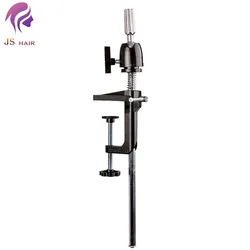 Salon tripod stand mannequin head bracket Durable Adjustable Stainless Steel training Head manikin doll Holder For Making Wigs