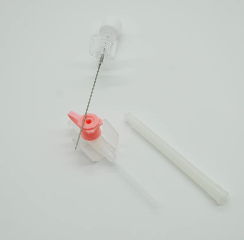 Medical butterfly type 26g  intravenous catheter  iv cannula with injection port