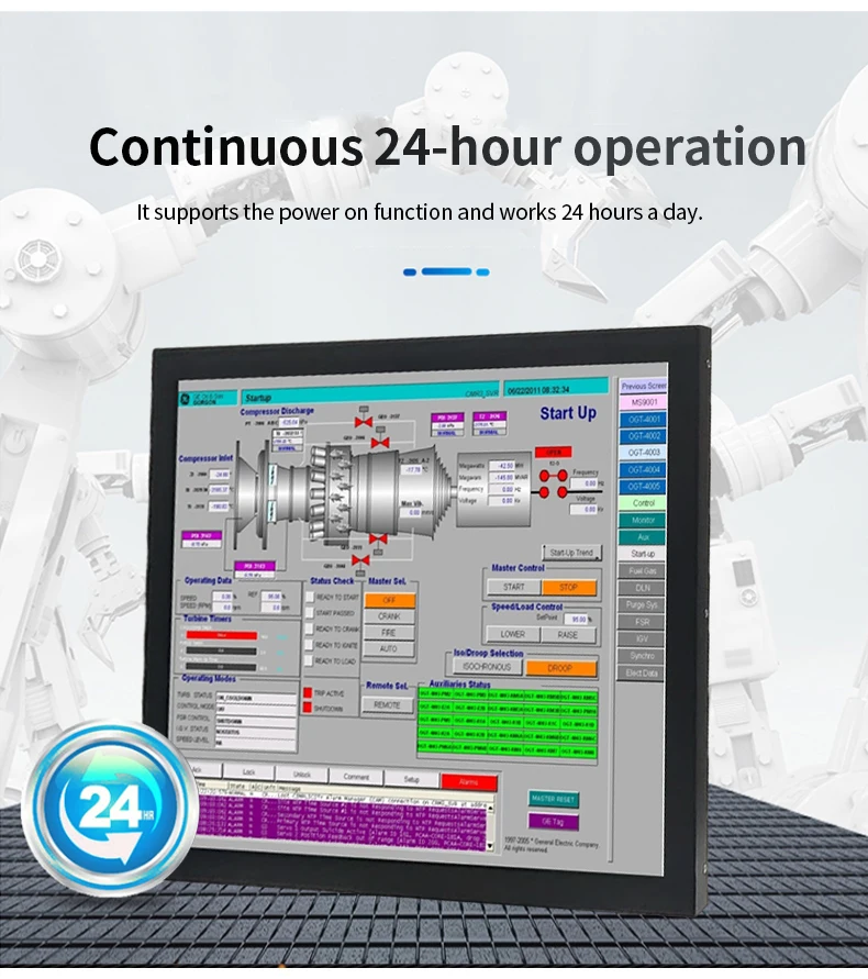 10.1Inch resistive interactive touch screen monitor computer industrial panel pc industrial cnc 17 inch capacitive touch monitor
