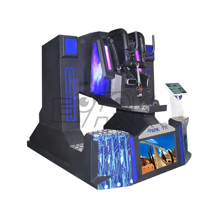 Quality Shooting Game 720 Degree Amusement Chair 9D VR Cinema Roller Coaster Simulator