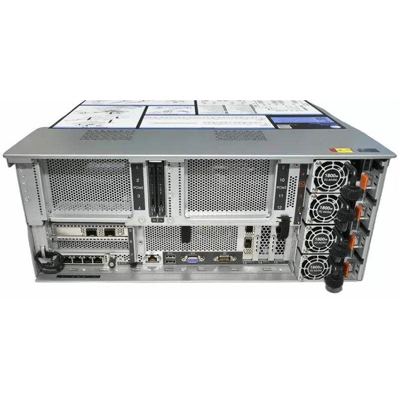 Лидер продаж Оригинальная быстрая доставка система ThinkSystem SR860 V3 Intel Xeon Gold 6448H 4U стойка сервер 540-8i