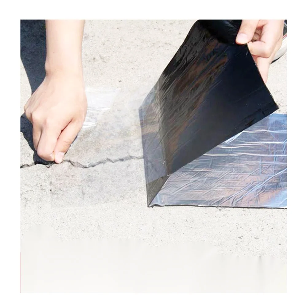 FACTORY Wholesale Aluminium Foil Butyl Roof Tape Waterproofing ,roofing Repair Lead Self Adhesive Waterproof  Metal Roof Tape