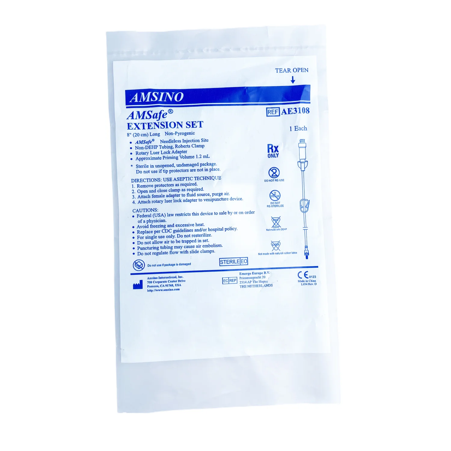 Medium Seal PE Dialysis Packaging Bags Transparent Medical Plastic Film for Surgical Tools Dialysis Paper Bags