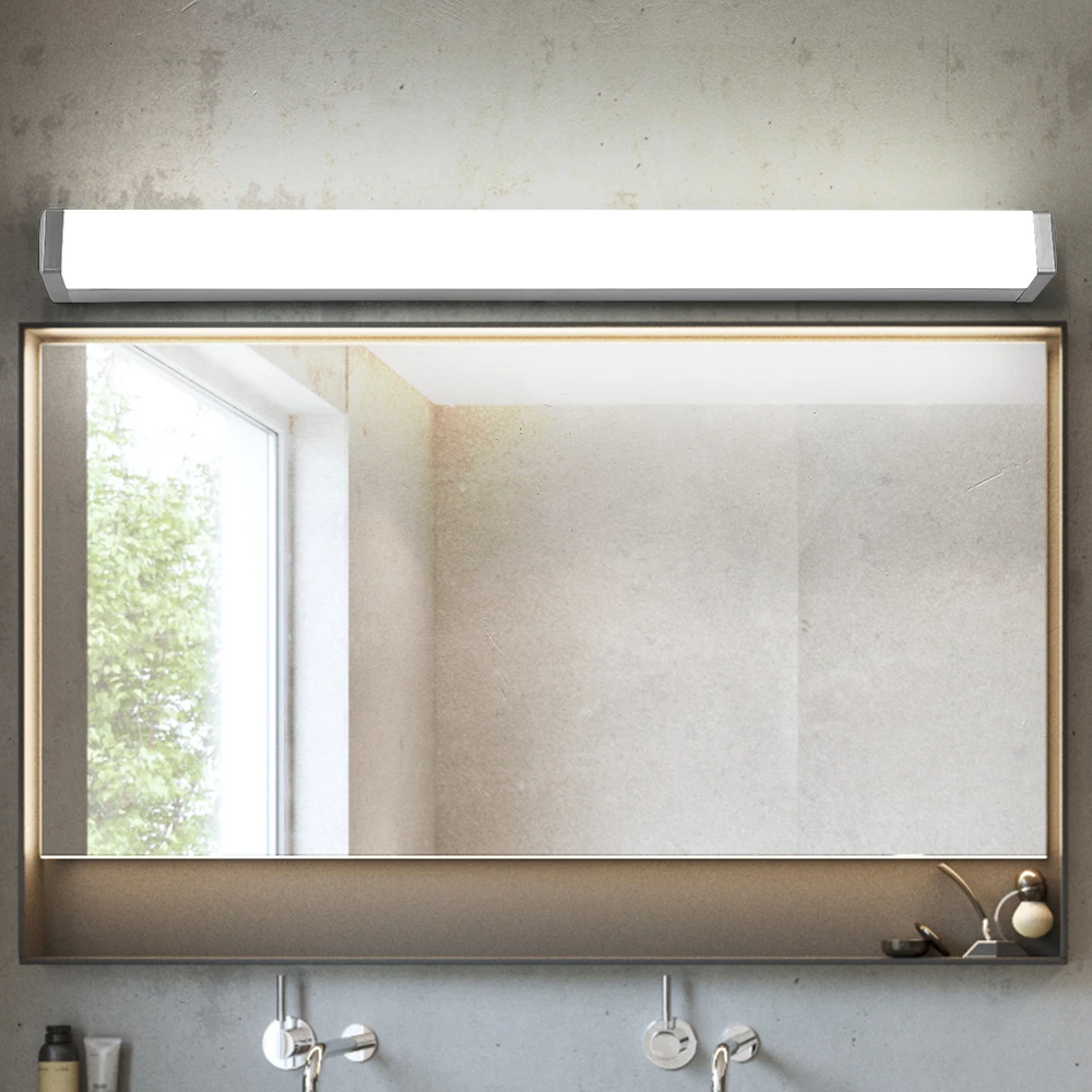 Indoor Modern Mirror led lamp Lighted Led Bathroom Mirror Cabinet Wash Basin Mirror Lamp Light
