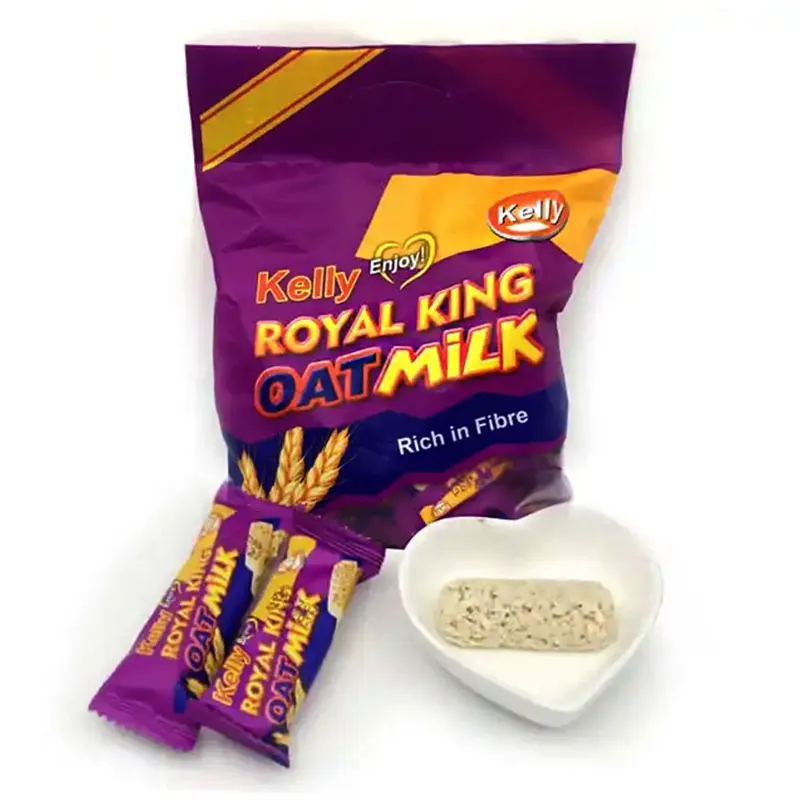 High Quality Chocolate Flavor Oat Choco Candy Bar Halal Milk Flavor Oatmeal Chocolate Bar