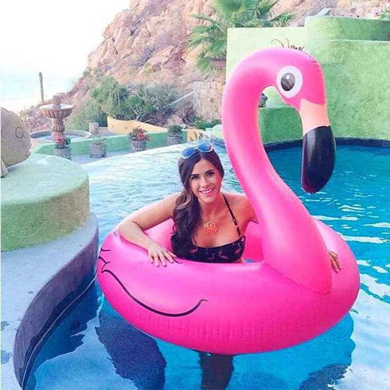 swimming rings inflatable flamingo swim ring