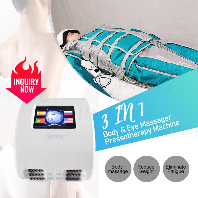 Professional Portable far infrared pressotherapy for fast body slimming detox machine