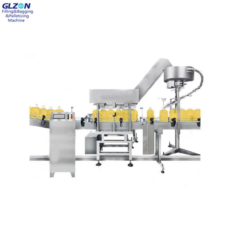 1L Edible Oil Liquid Surface Filling Machine Fully Automatic Filling Production Line