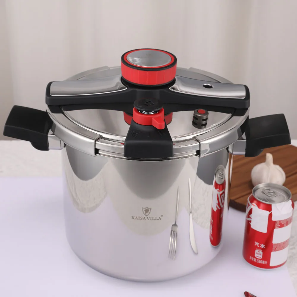 KAISA VILLA SUS304 Stainless Steel Multifunction Pressure Cooker Industrial Pressure Canner Cooker commercial 6-12L