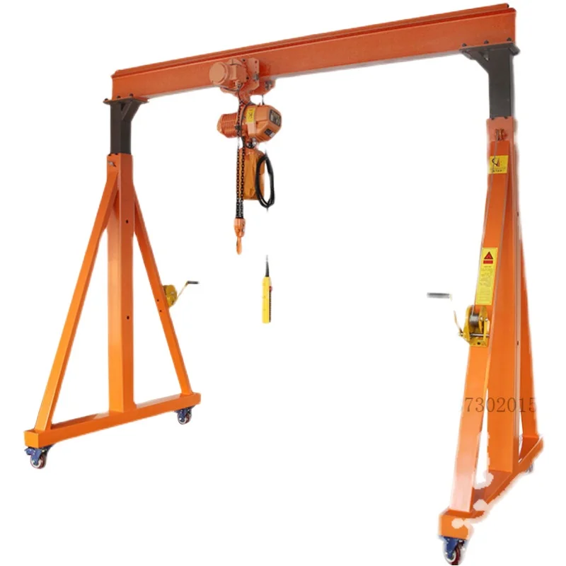 Portable lifting gantry crane mobile mini portable gantry crane 1T 2T 3T 4T 5T