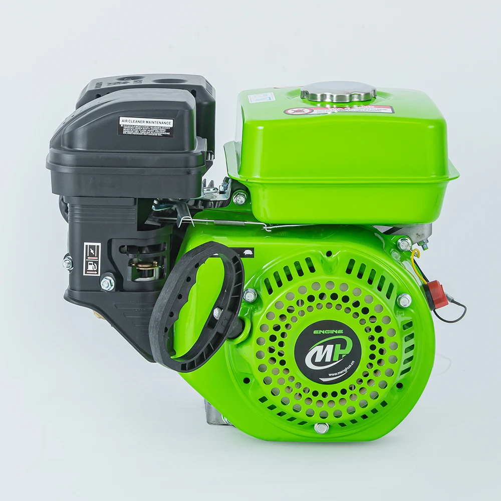 TOP quality 5.5hp agricultural machine gasoline engine half speed with clutch