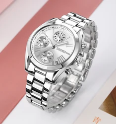 luxury wholesale skmei 1897 high quality quartz movement water resistant stainless steel oem custom men gold watch