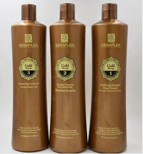 Professional Straighten Gold Keratin Hair Treatment Cream Hot Selling Amazon Keratin Treatment