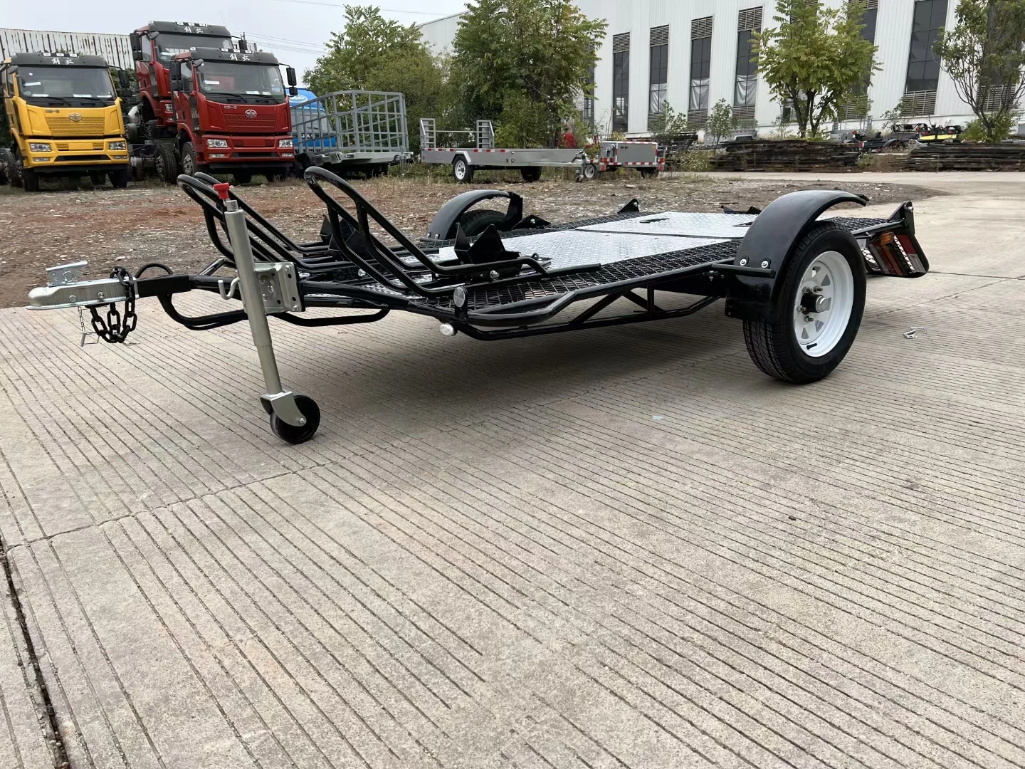 Motorcycle Trailer a for Multiple Motorcycles