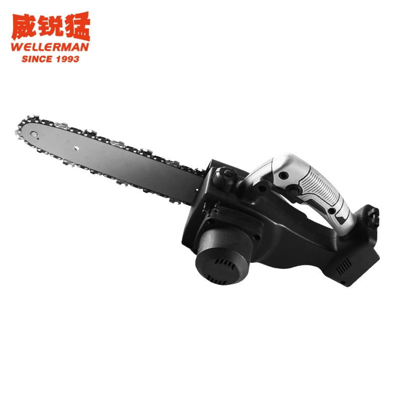 Electric Chainsaw Cordless Handheld Pruning Saw Portable Home Garden Logging Power Tool 18V Lithium Battery Wood Cutter