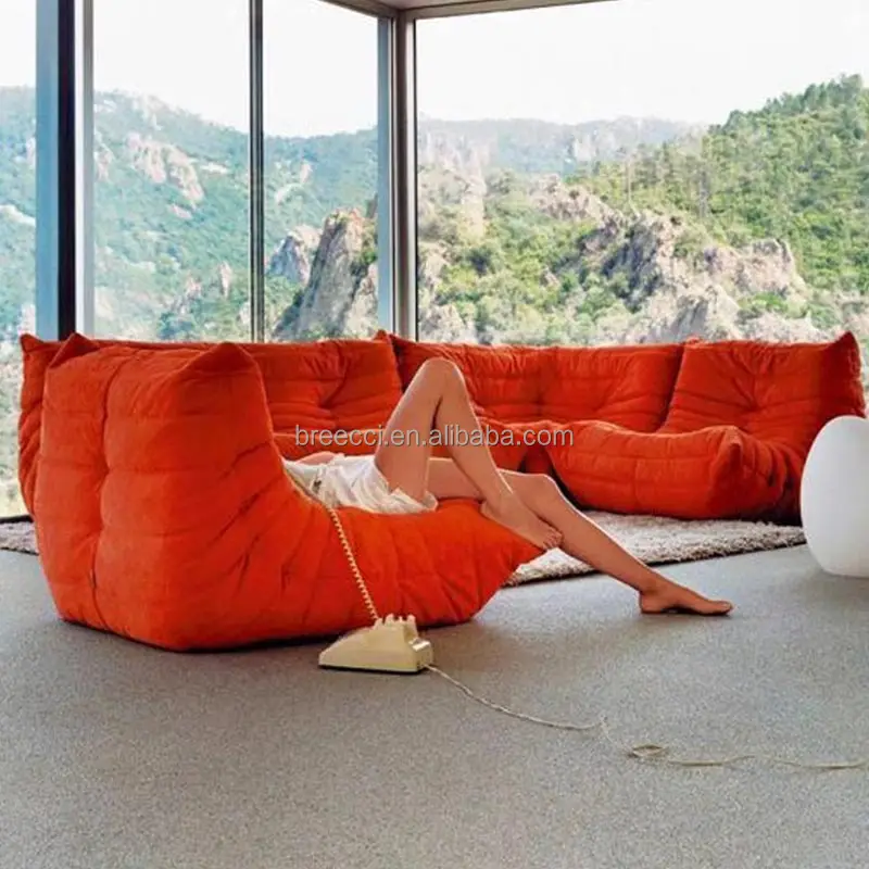 Living room set sofa Fashion popular Caterpillar sofa Apartment Dormitory recliner Factory straight hair compression sofa