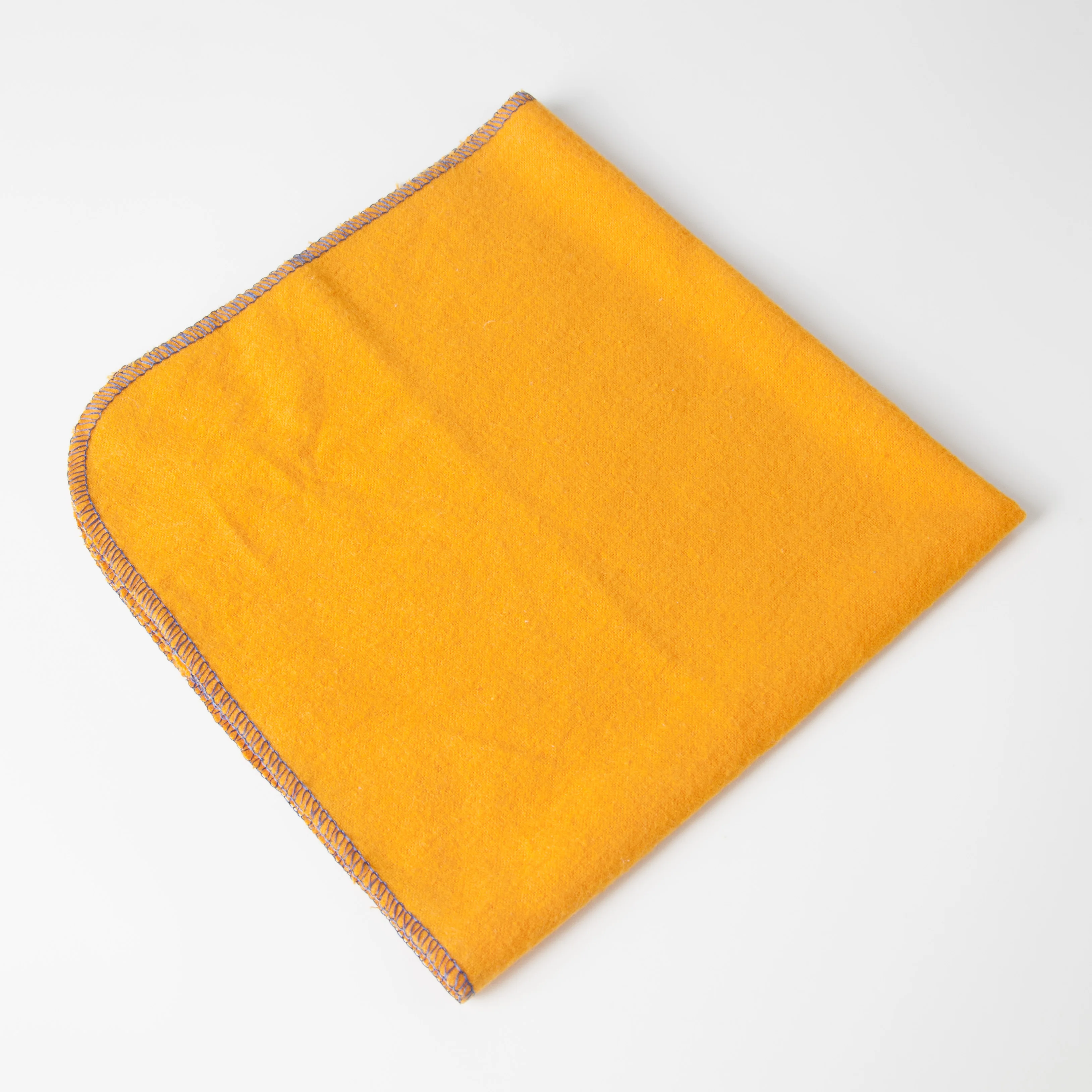 Flannel Tea Towel & Orange Flannel  Cleaning Cloth