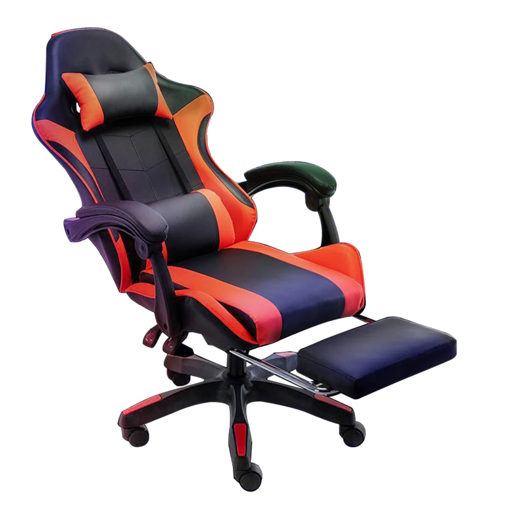 SAMA Cheap High-Quality Racing Chair Office Computer Chair PC Ergonomic Sillas Gamer Footrest Gaming Chair
