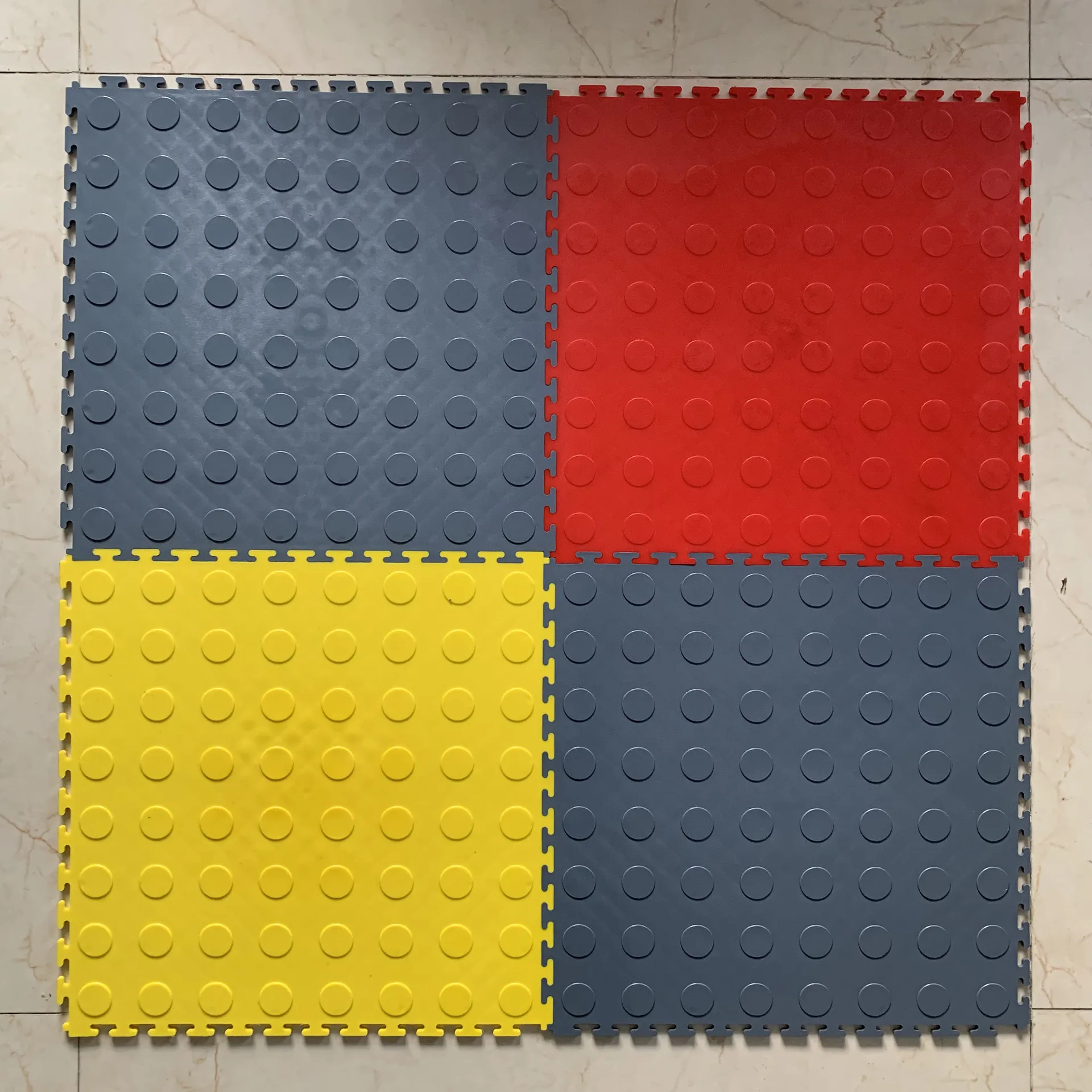 Продажа с завода ПВХ соединяющиеся гаражные напольные плитки/Съемные коврики для склада ламинат виниловое напольное покрытие