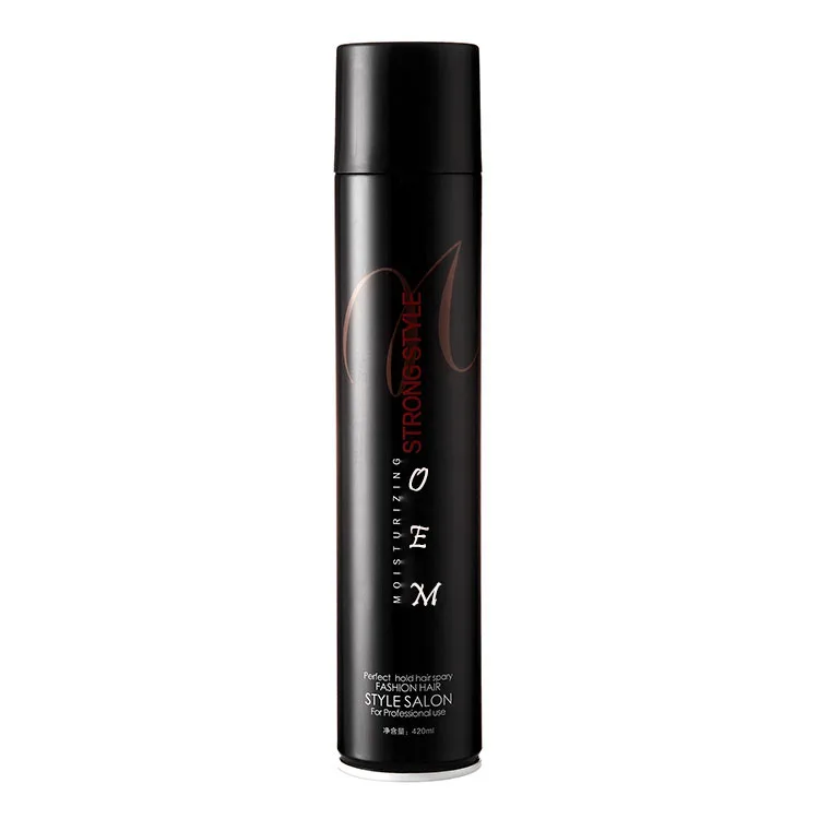 Wholesale Fast Drying Salon Hair Styling Spray Strong Holding Styling Hair Spray