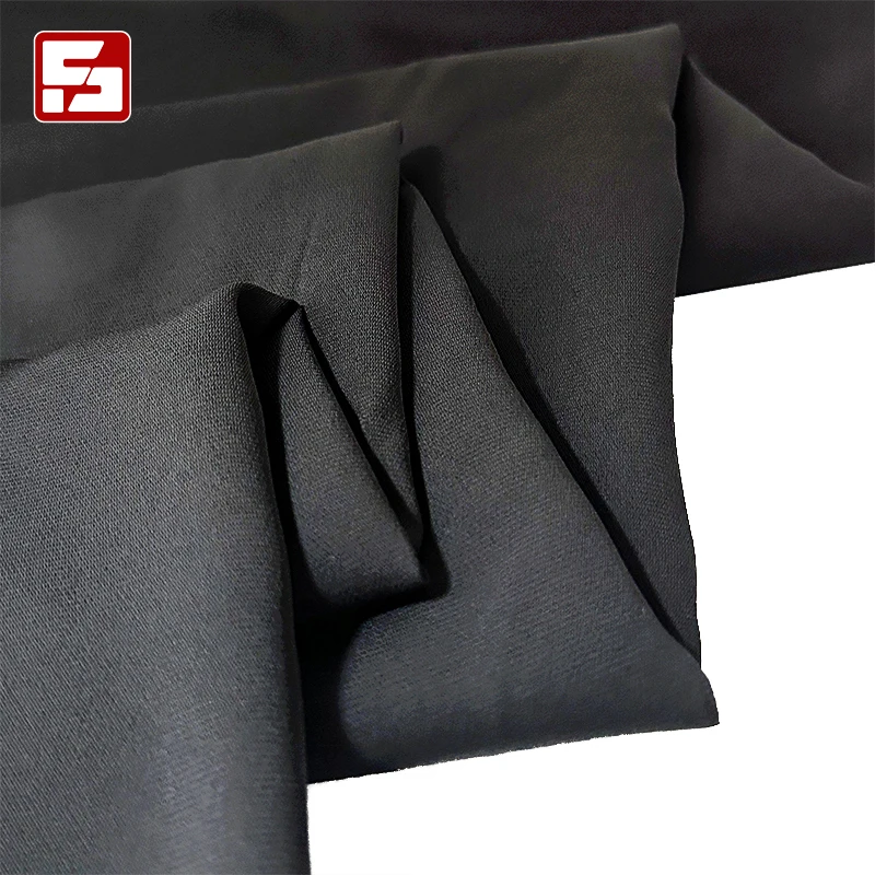 Hpt selling polyester chiffon hijab fabric woven dyed chiffon material dress women long sleeve fabric for chiffon blouse/ pant