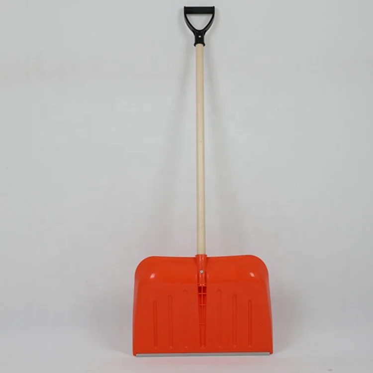 Hand operated plastic oem snow shovel snow pusher