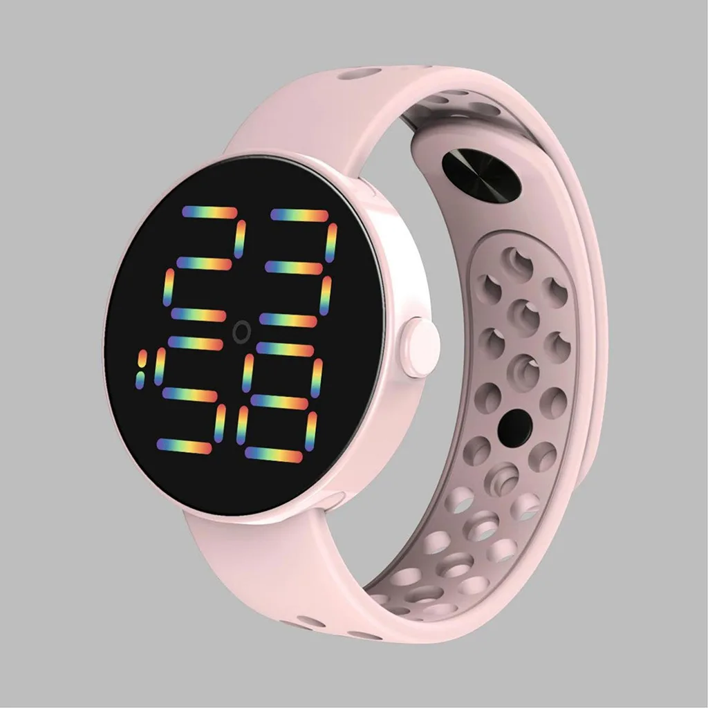 Fashion Digital Watch Clock top unusual futuristic showcase Led Electronic Wristwatch