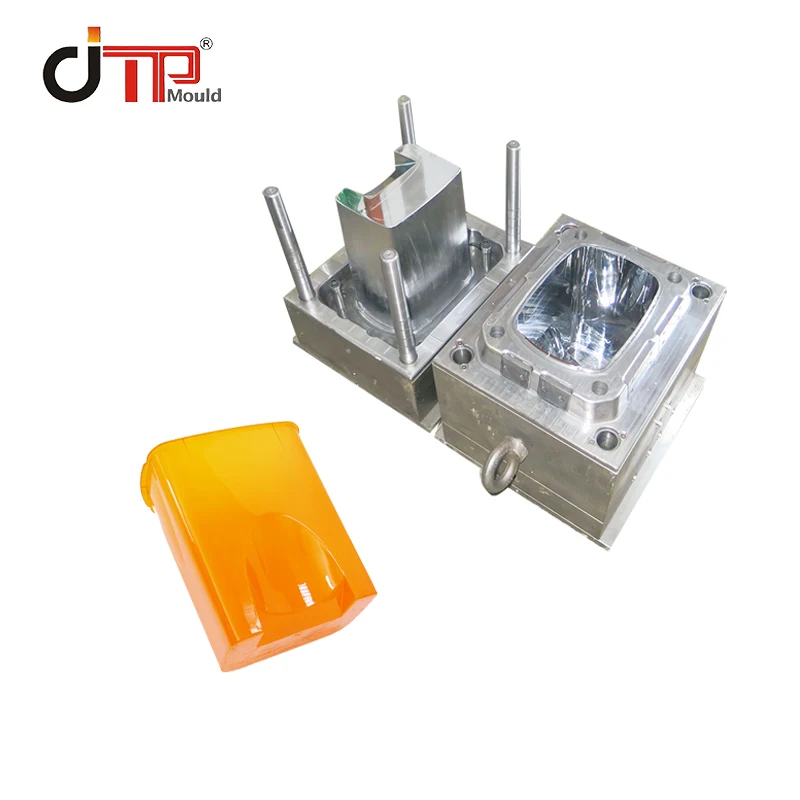High quality low price Newly custom design plastic Household pedal trash can/dustbin injection mould making