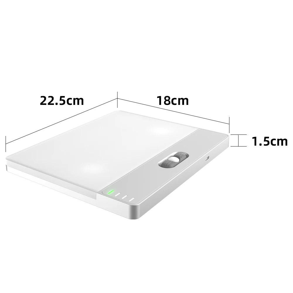 Ningbo 360 degree rotatable sensor USB rechargeable smart plastic energy-efficient led corridor ceiling motion sensor lighting