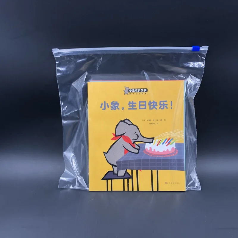 Food Grade ziplock Seal Ldpe Plastic Slider Zipper Bag