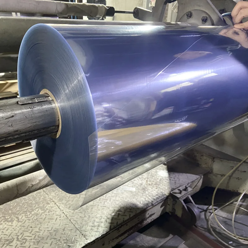 Pharmaceutical packing film rigid blister clear PVC roll film 250 micron