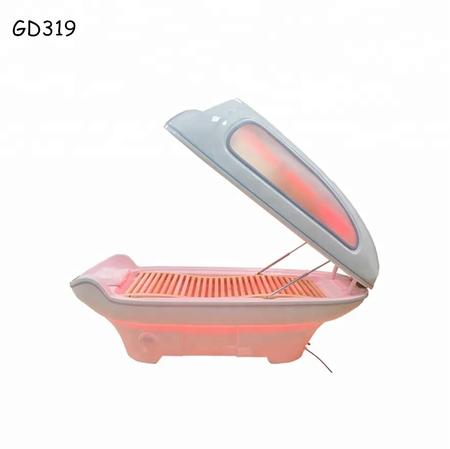 best selling Far Infrared sauna /LED Light Therapy Bed for Full Body Steam