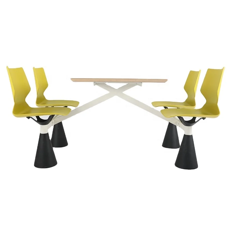 ANSI/BIFMA standard modern restaurant canteen table and chair