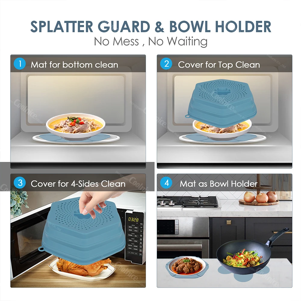 Силиконовый защитный силиконовый чехол для микроволновой печи