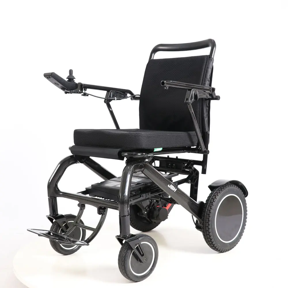 carbon fiber lithium battery Motorized majestic electric Wheelchair with batteries