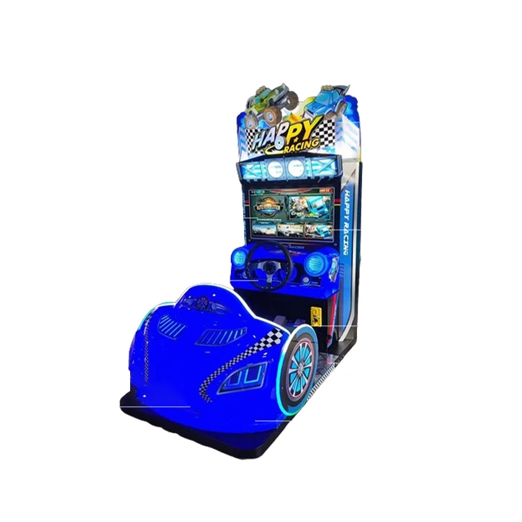 Coin Operated Game Machine, Kit Coin Operated Pea Shooter Ball Shooting Game, Coin Operated Car Racing Game Machine